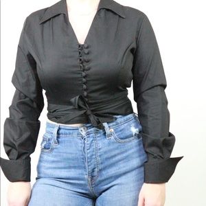 Rayure Vintage inspired button up shirt